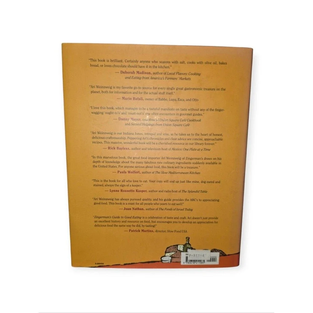 Zingerman's Guide To Good Eating Hardcover Cookbook